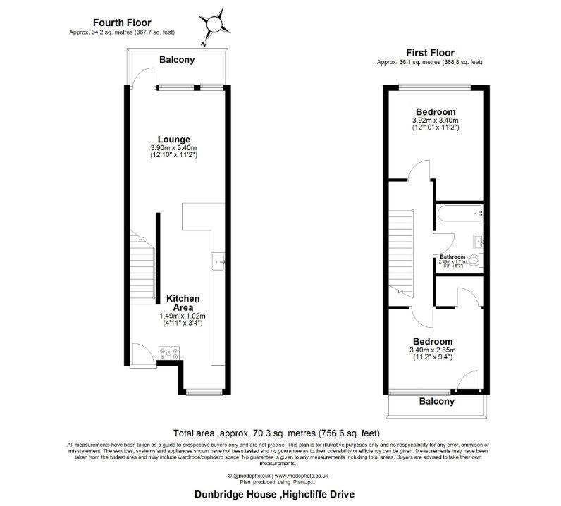 Flat 49 Dunbridge House, Highcliffe Drive, London, SW15 4QD
