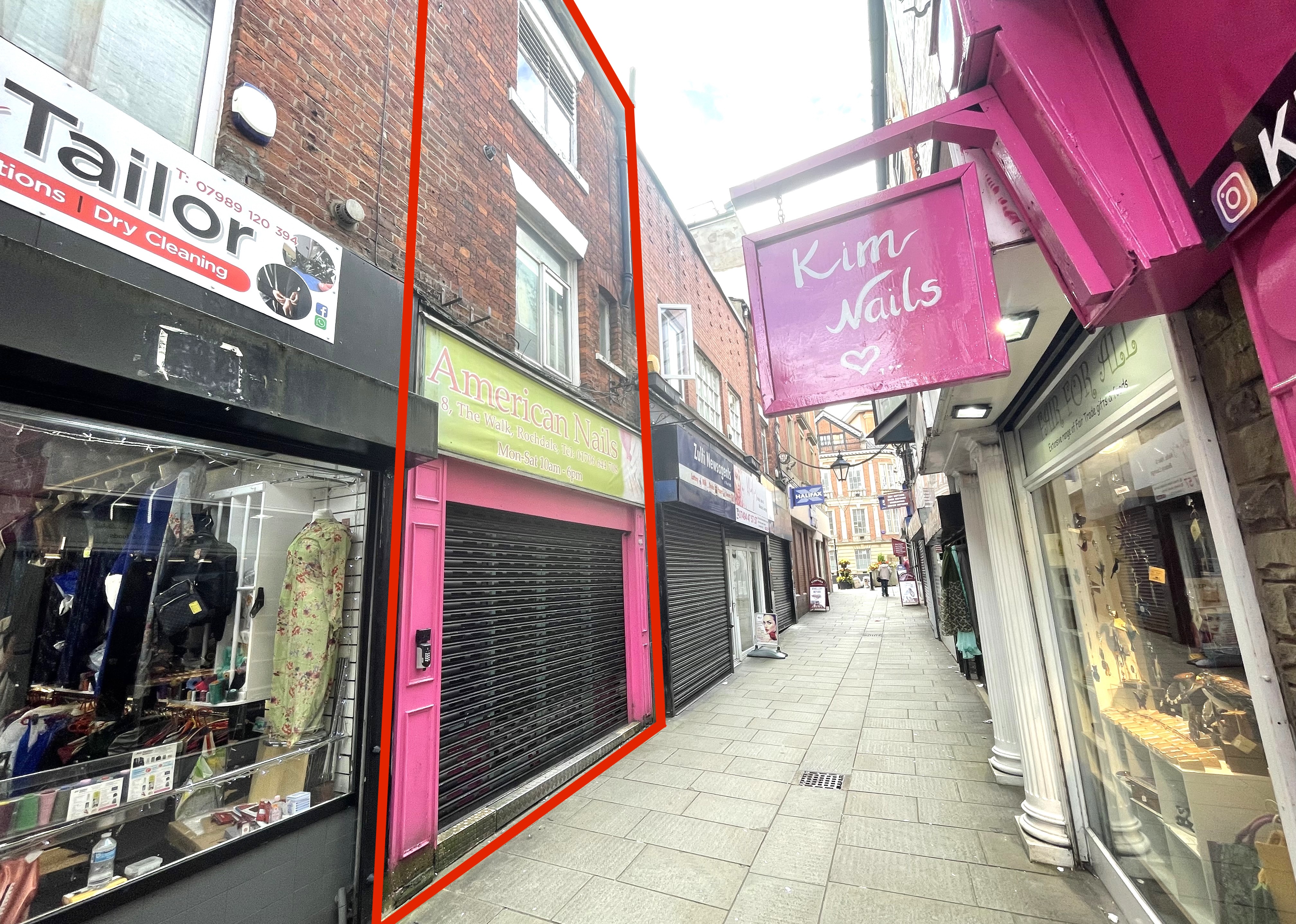 Leasehold Vacant Shop and Upper Part