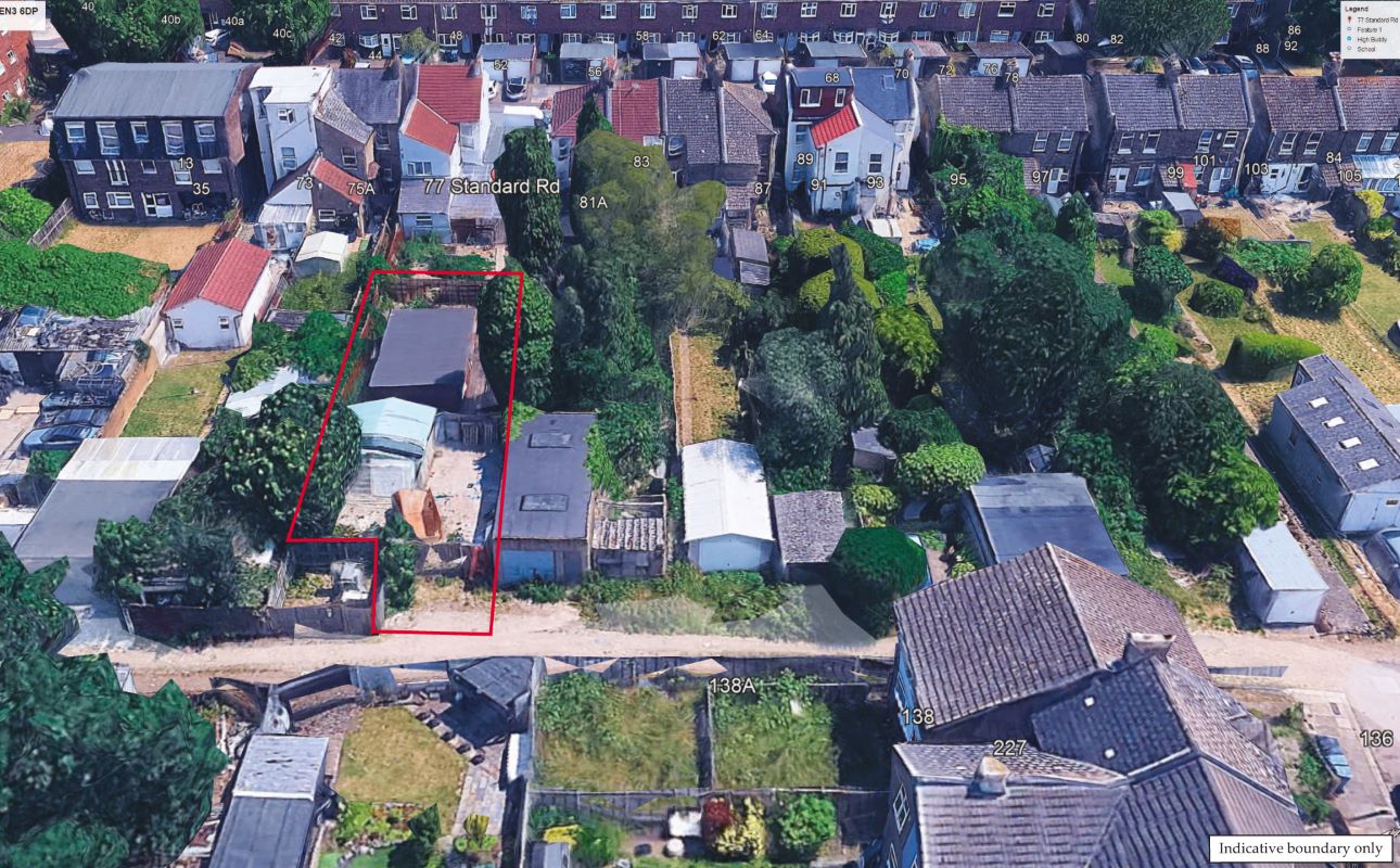 Garages and Land Rear of 77 Standard Road, Enfield, EN3 6DP