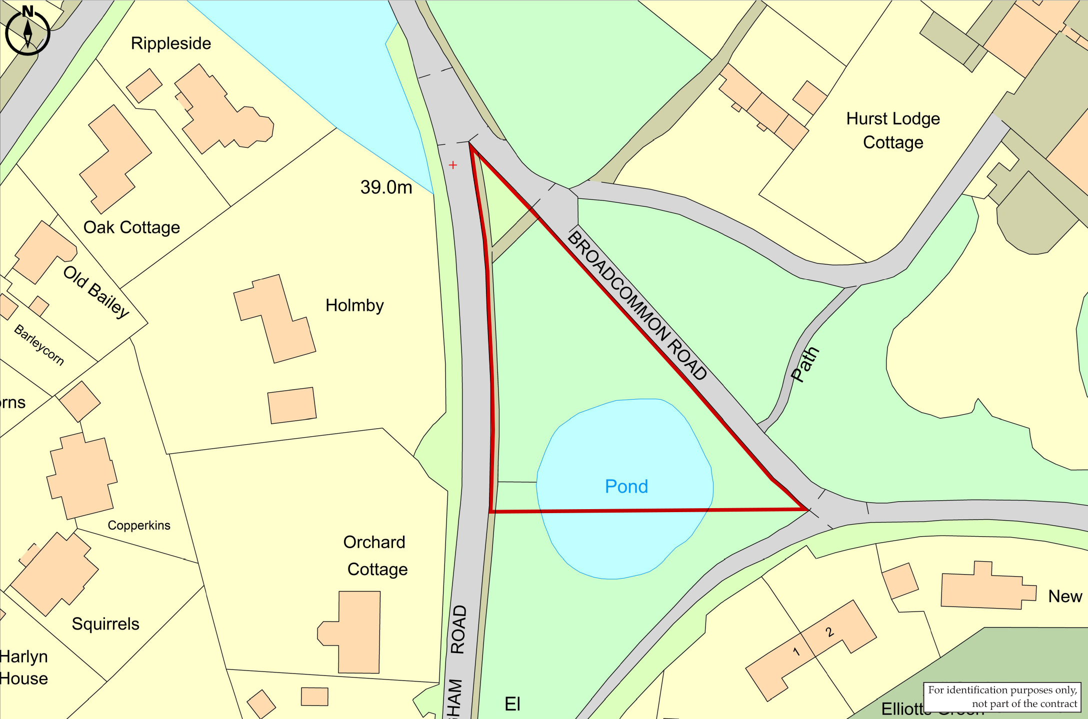 Land at North Lodge, Broad Common Road, Hurst, Reading, RG10 0RG