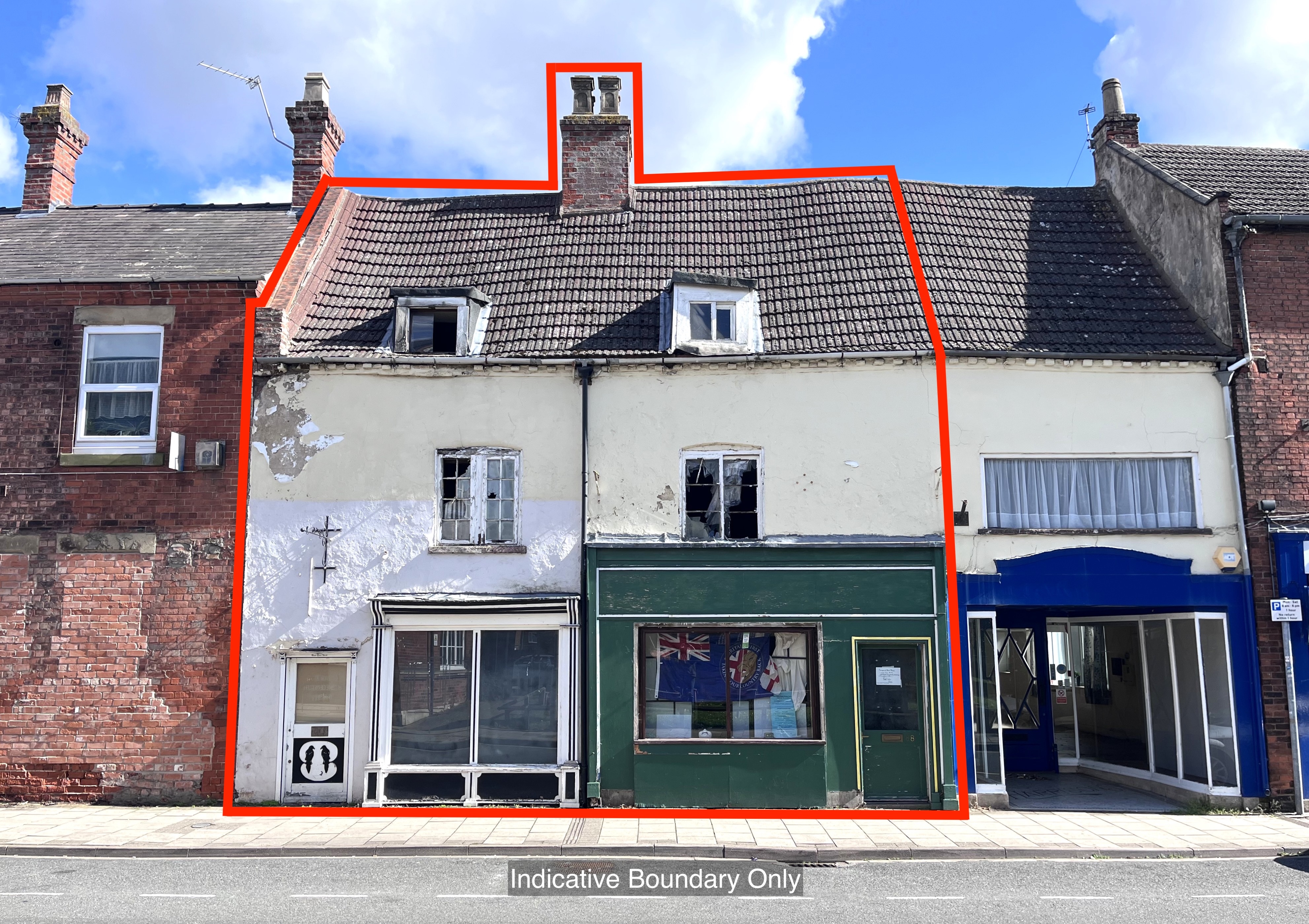 Two Freehold Investment Shops and Upper Parts