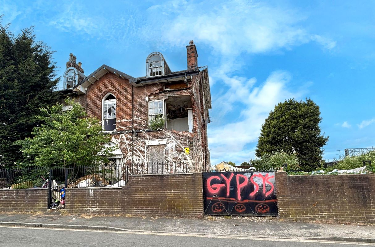Freehold Derelict Building and Adjoining Car Park Vacant Possession