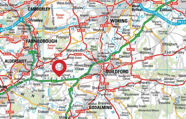 3.66 Acre Site by Little Orchard Farm, Wanborough, Guildford, Surrey ...