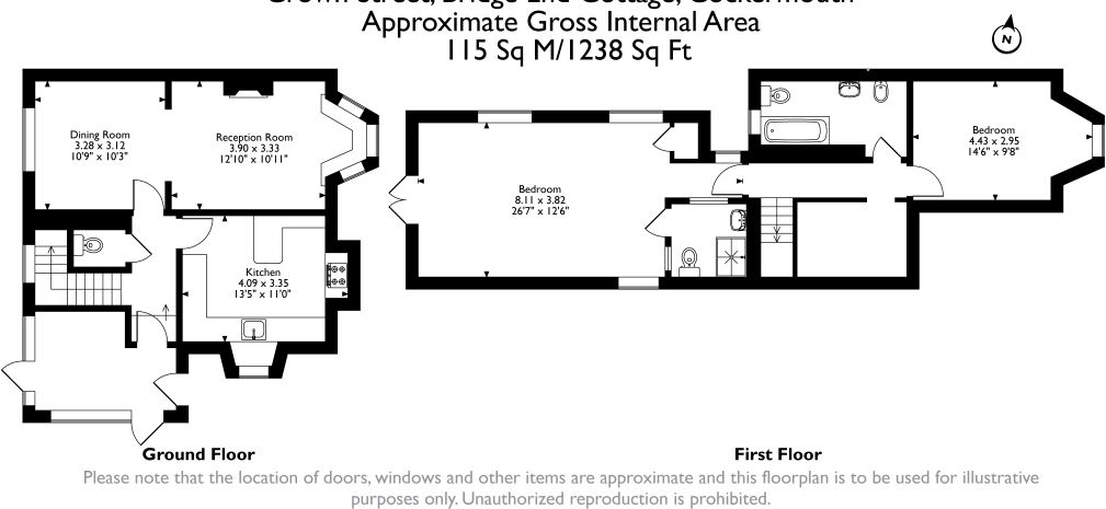 Bridge End Cottage, Cockermouth, Cumbria, CA13 0HW