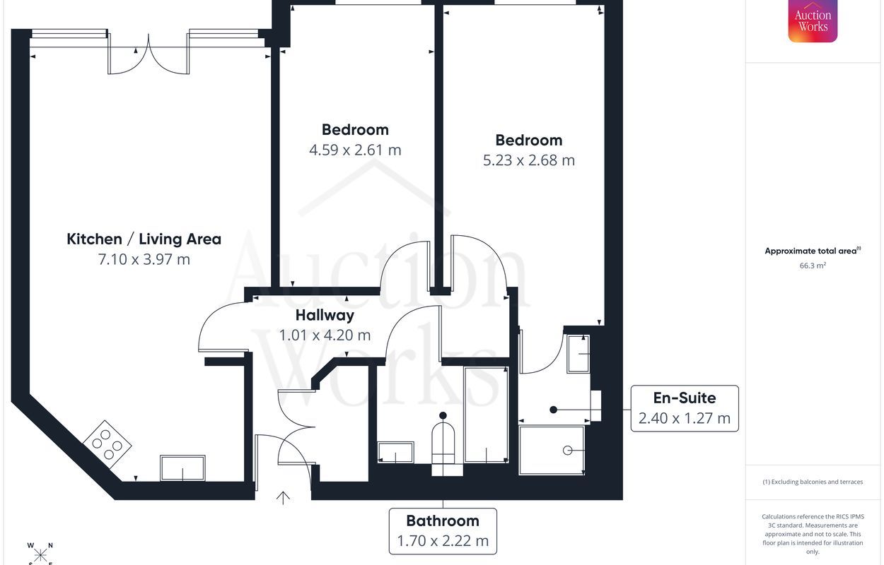62 Cameronian Square, Worsdell Drive, Gateshead, Tyne And Wear, NE8 2DB