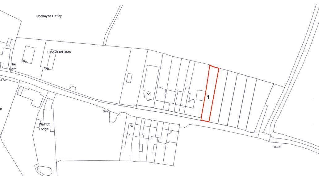 Plot 1 – Freehold land off, 31 Village Road, Cockayne Hatley, Sandy, Bedfordshire, SG19 2EE