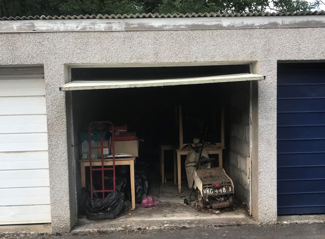 Lock up Garage, 40 Dan-y-Bryn, Gilwern, Abergavenny, NP70BL