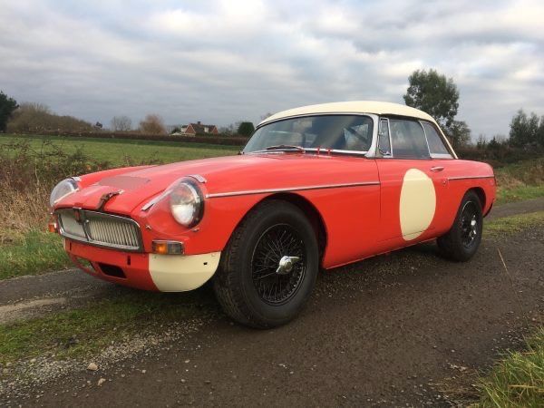 1965 MGB Rally Car Image