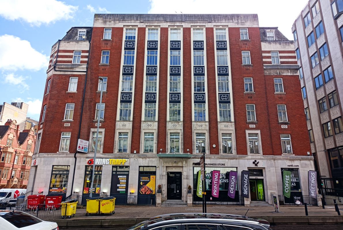 York House, 38 Great Charles Street, Queensway, Birmingham, B3 3JY