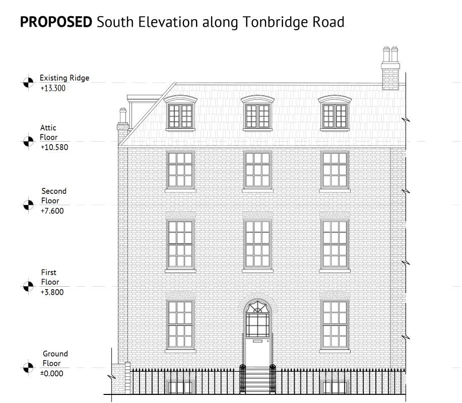 Loft Claremont House, 200 Tonbridge Road, Wateringbury, Maidstone, Kent, ME18 5NU