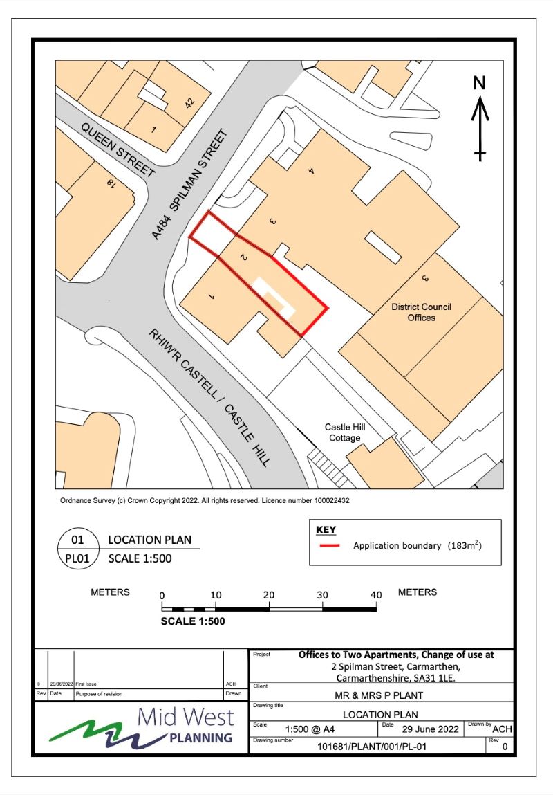 2 Spilman Street, Carmarthen, Carmarthenshire, SA31 1LE