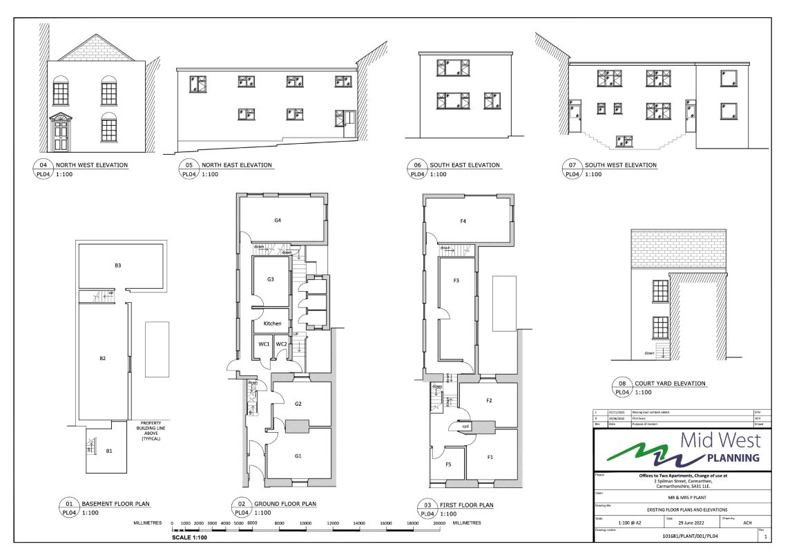 2 Spilman Street, Carmarthen, Carmarthenshire, SA31 1LE