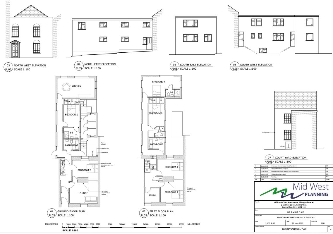 2 Spilman Street, Carmarthen, Carmarthenshire, SA31 1LE