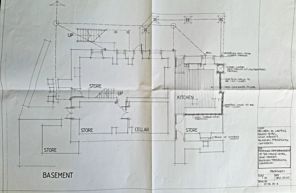Y Manod, High Street, Blaenau Ffestiniog, Gwynedd, LL41 4DB