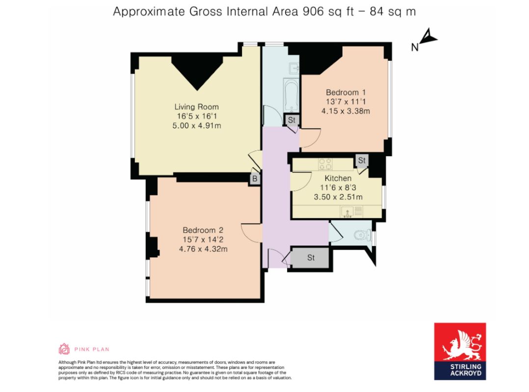Flat 63 Renton Close, Brixton Hill, London, SW2 1EZ