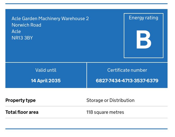 Acle Garden Machinery, Norwich Road, Acle, Norwich, Norfolk, NR13 3BY