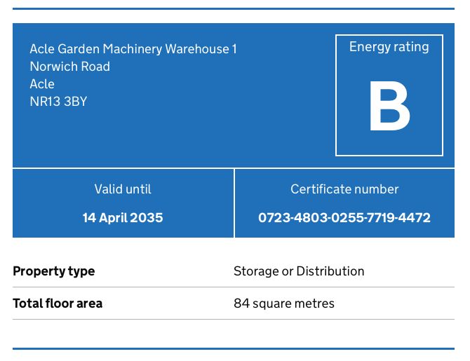 Acle Garden Machinery, Norwich Road, Acle, Norwich, Norfolk, NR13 3BY