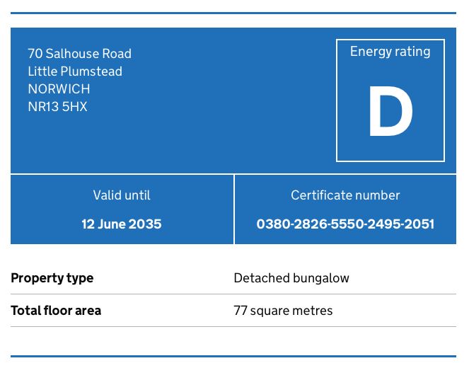 Rosebank, 70 Salhouse Road, Little Plumstead, Norwich, Norfolk, NR13 5HX