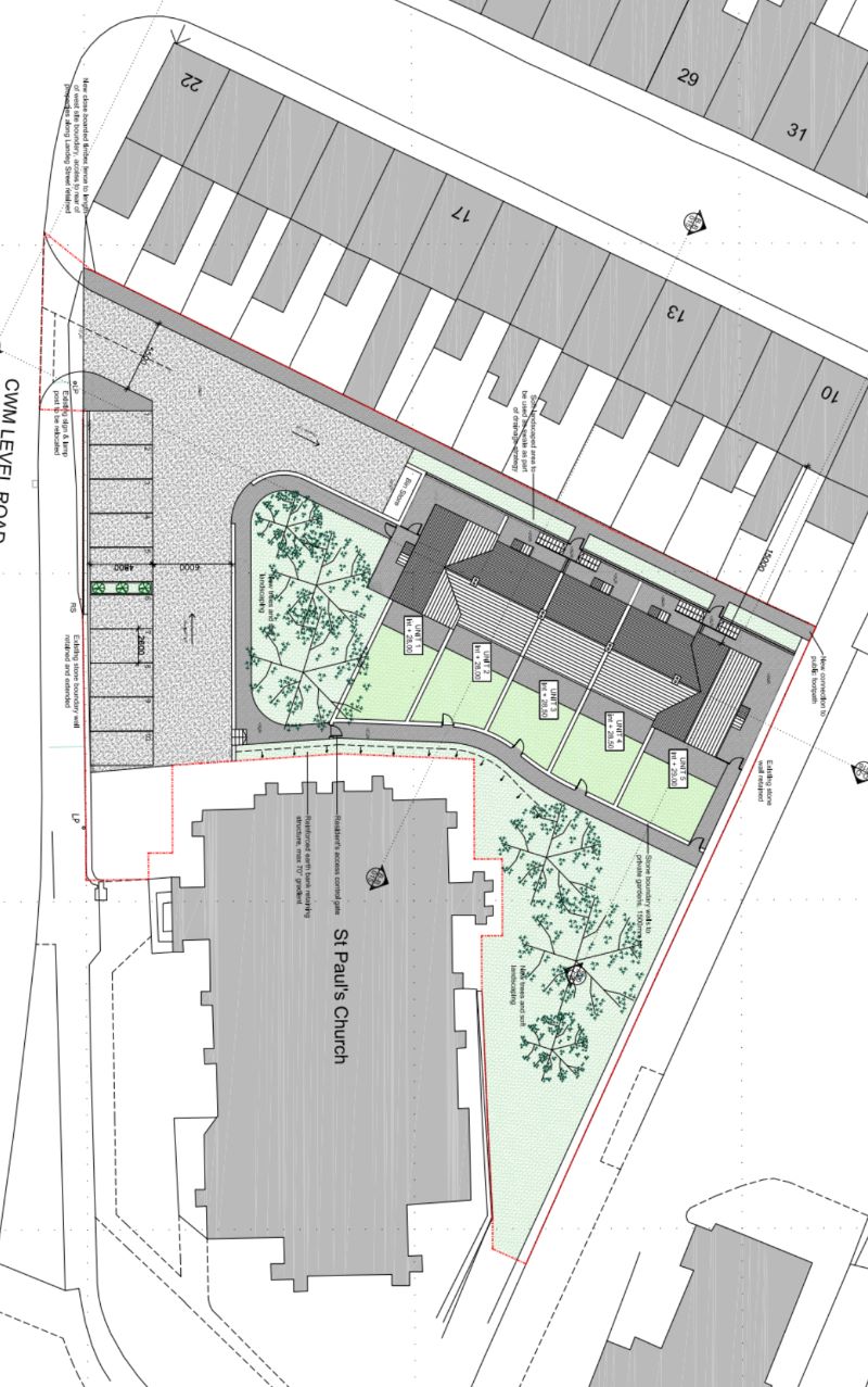 Land West of St Pauls Church, Cwm Level Road, Swansea, Swansea, SA6 8LA