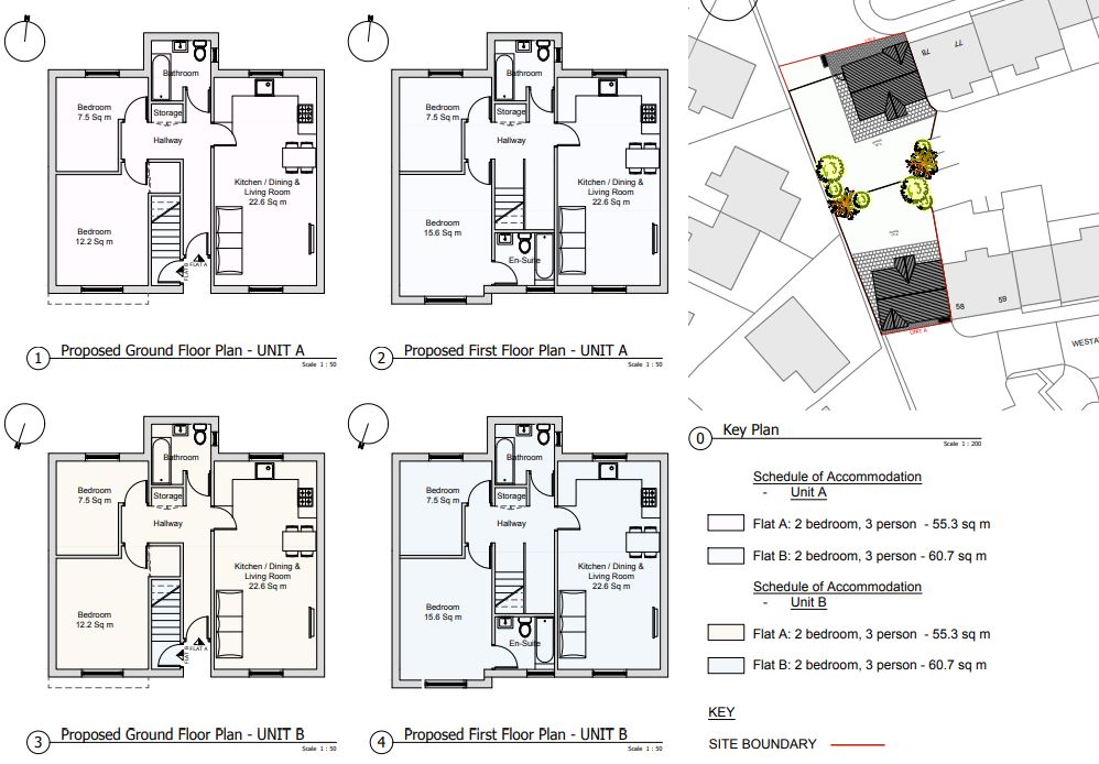 Plot next to 58/59 and 77/78 WESTAWAY HEIGHTS, Barnstaple, Devon, EX31