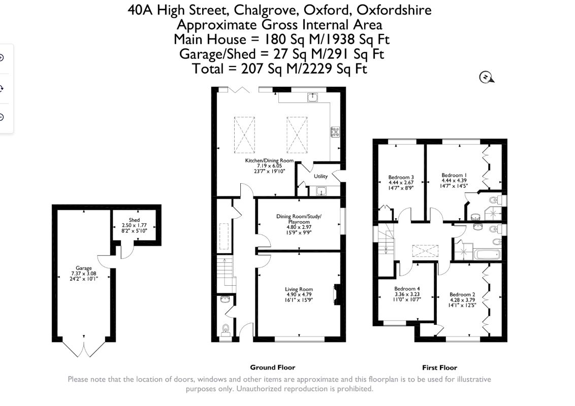 40A High Street, Chalgrove, Oxford, Oxfordshire, OX44 7SR