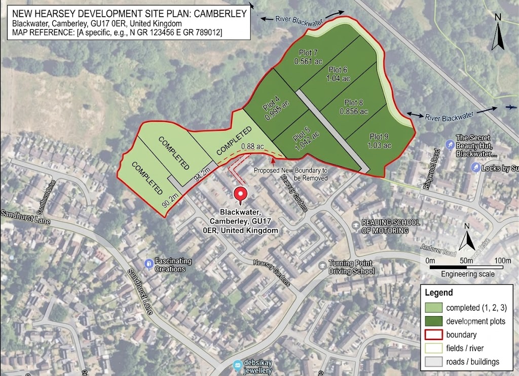 THE YATLEY (PLOT 5), Land lying north of Rosemary Lane, Blackwater, Surrey