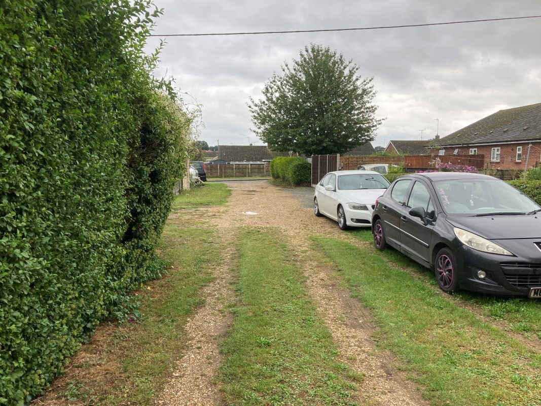 Garages and Land between nos 30 & 32, Meadow Close, Narborough, King's Lynn, Norfolk, PE32 1SZ