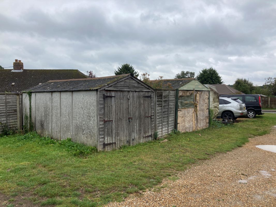 Garages and Land between nos 30 & 32, Meadow Close, Narborough, King's Lynn, Norfolk, PE32 1SZ