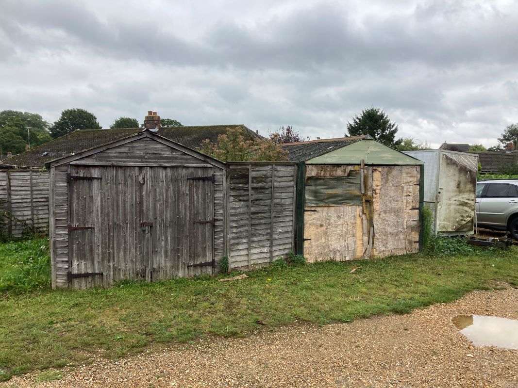 Garages and Land between nos 30 & 32, Meadow Close, Narborough, King's Lynn, Norfolk, PE32 1SZ