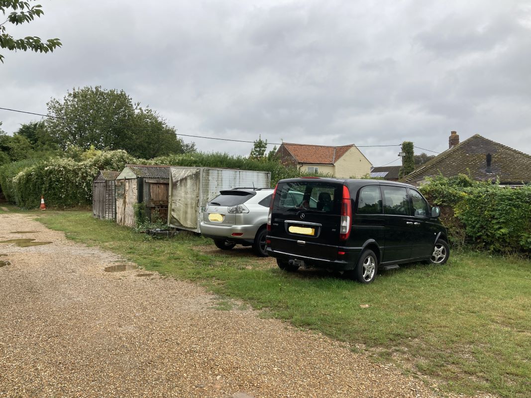 Garages and Land between nos 30 & 32, Meadow Close, Narborough, King's Lynn, Norfolk, PE32 1SZ