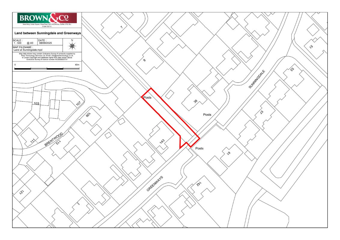 Land Off Sunningdale/Greenways, Norwich, NR4 6AN