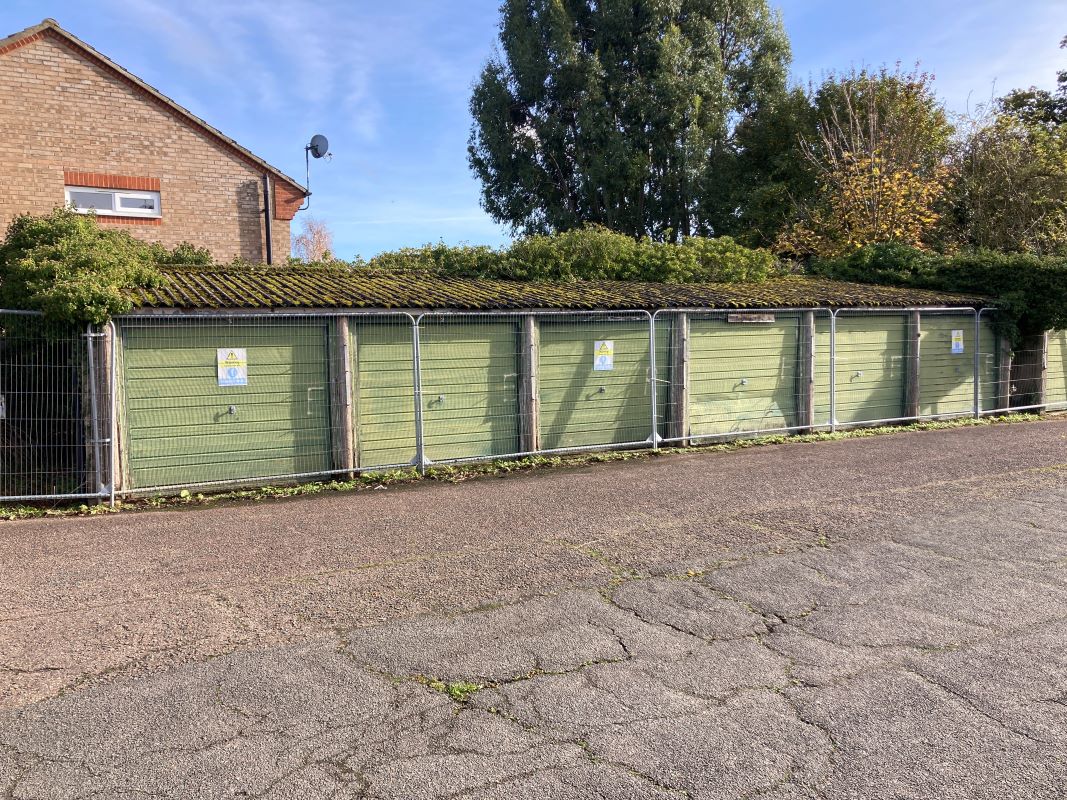 Garages lying to the East of, The Oaklands, Swaffham, Norfolk, PE37 7EN