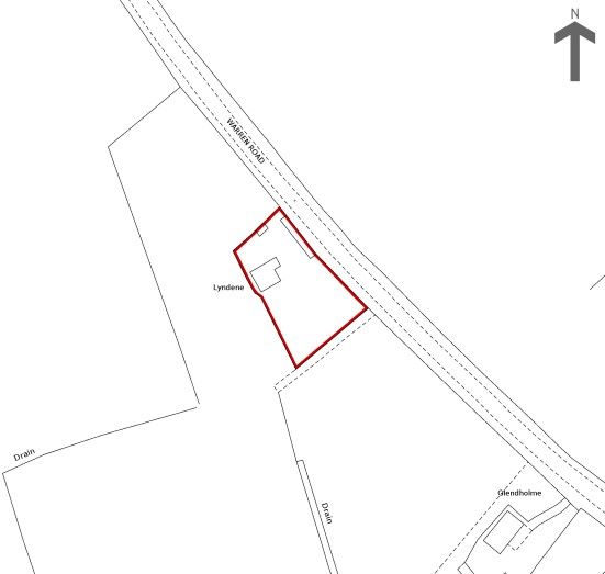 Plot at Lyndene Warren Road, Louth, Lincolnshire
