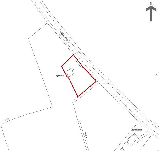 Property for Auction in North West - Plot at Lyndene Warren Road, Louth, Lincolnshire, LN11 7DF