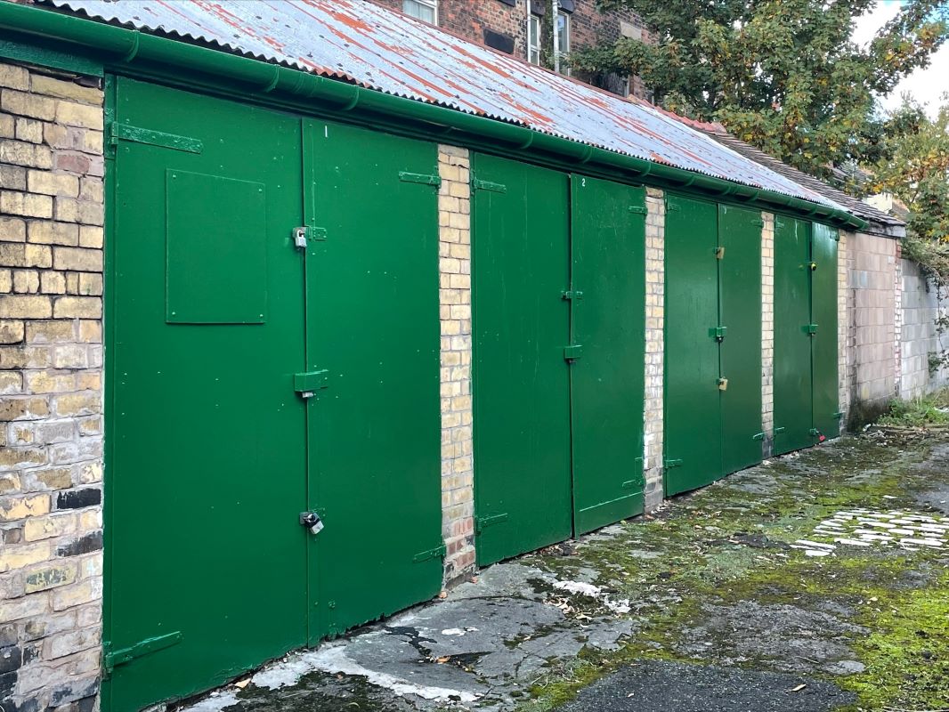 Property for Auction in Cheshire - Garages 1-4 at the rear of Balmoral Road Kensington, Liverpool, Merseyside, L6 8NB