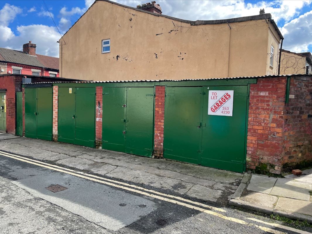 Property for Auction in Cheshire - Garages 1-4 Needham Road Kensington, Liverpool, Merseyside, L7 2PT