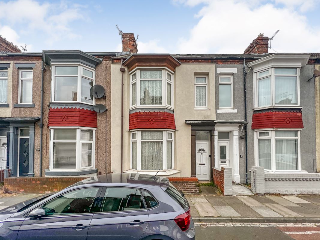 Property for Auction in Lincolnshire - 14 Cornwall Street, Hartlepool, Cleveland, TS25 5RF