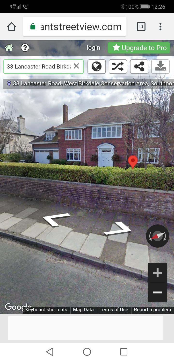 Property for Auction in South Yorkshire - Freehold Ground Rent Interest 33 Lancaster Road, Southport, Merseyside, PR8 2LA