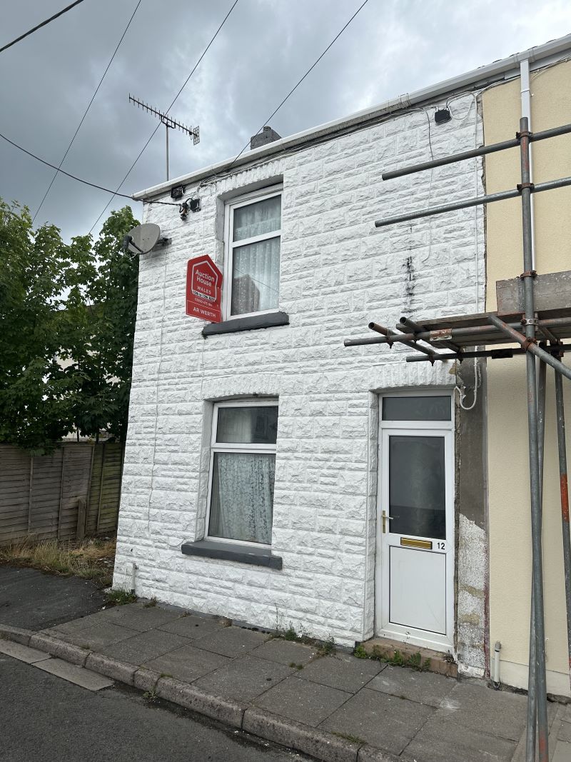 Property for Auction in Wales - 12 Castle Street, Pentrebach, Merthyr Tydfil, Mid Glamorgan, CF48 4BN
