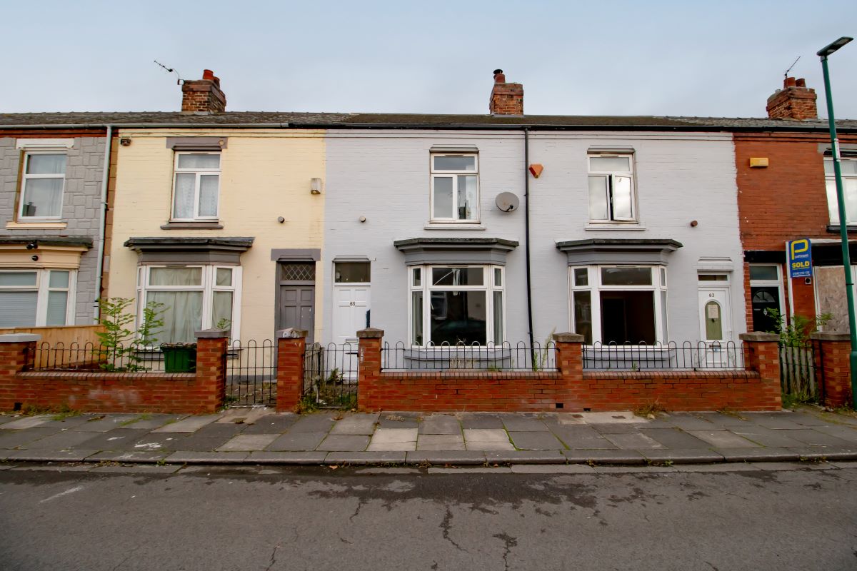 Property for Auction in Lincolnshire - 65 Hampden Street, South Bank, Middlesbrough, Cleveland, TS6 6LH