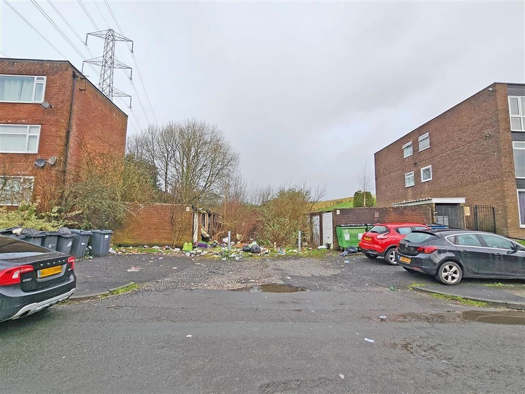 Garages at Baguley Crescent, Middleton, Manchester, Lancashire