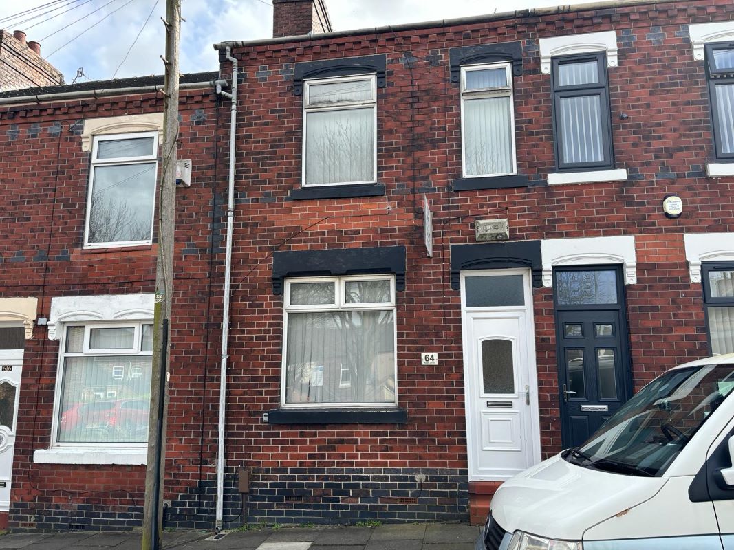 Property for Auction in South Yorkshire - 64 Acton Street, Stoke-On-Trent, Staffordshire, ST1 6NU