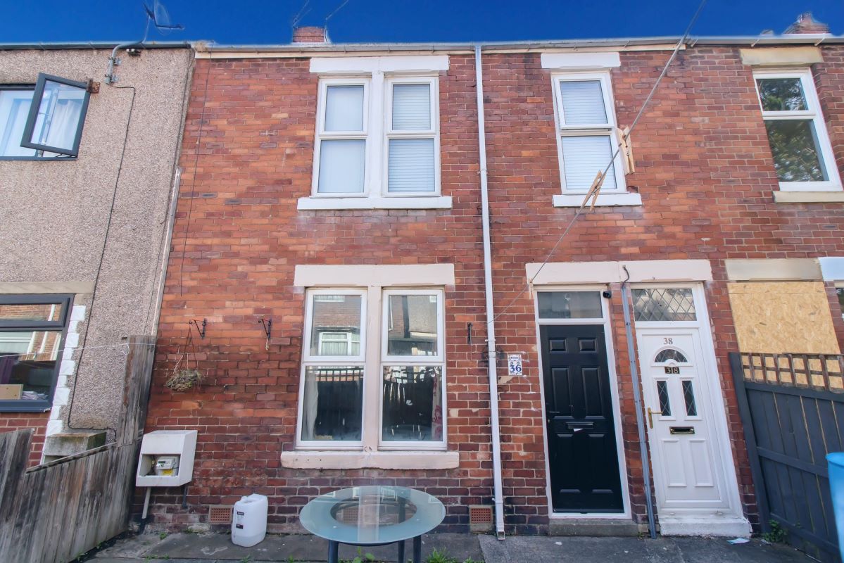 Property for Auction in South Yorkshire - 36 Ariel Street, Ashington, Northumberland, NE63 9EZ