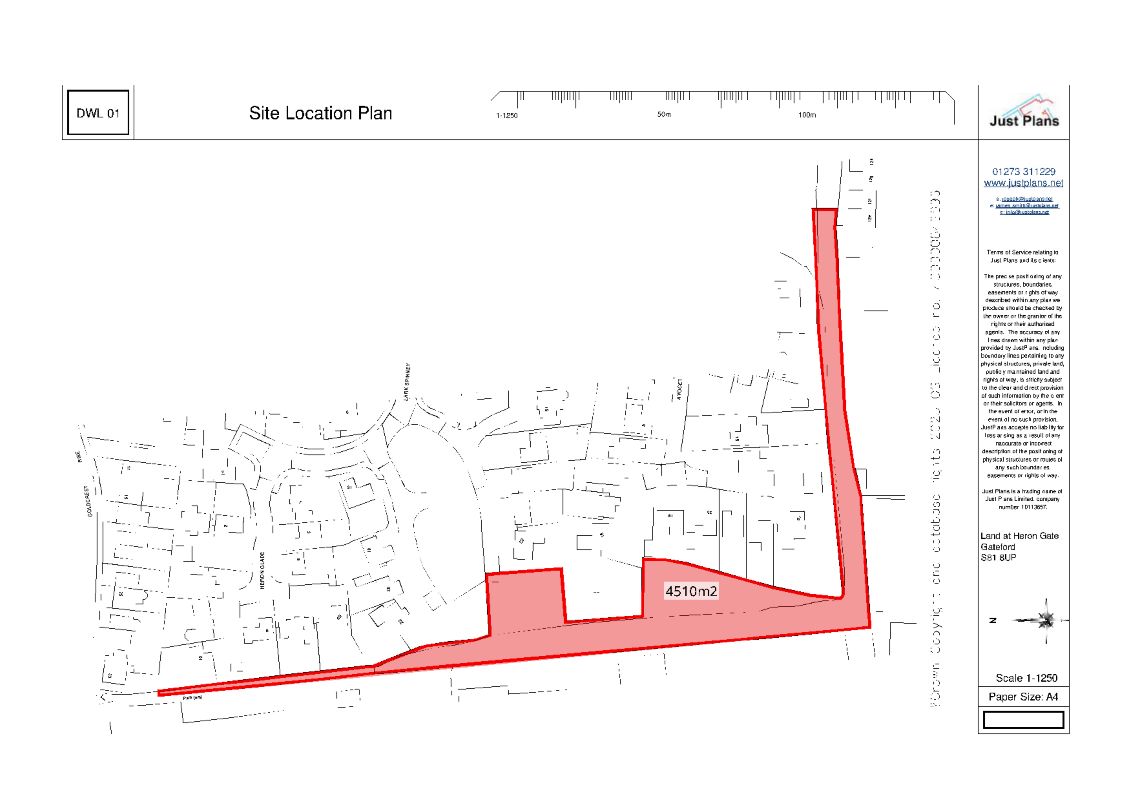 Property for Auction in Nottinghamshire & Derby - Land at Heron Glade Gateford, Worksop, Nottinghamshire, S81 8UP