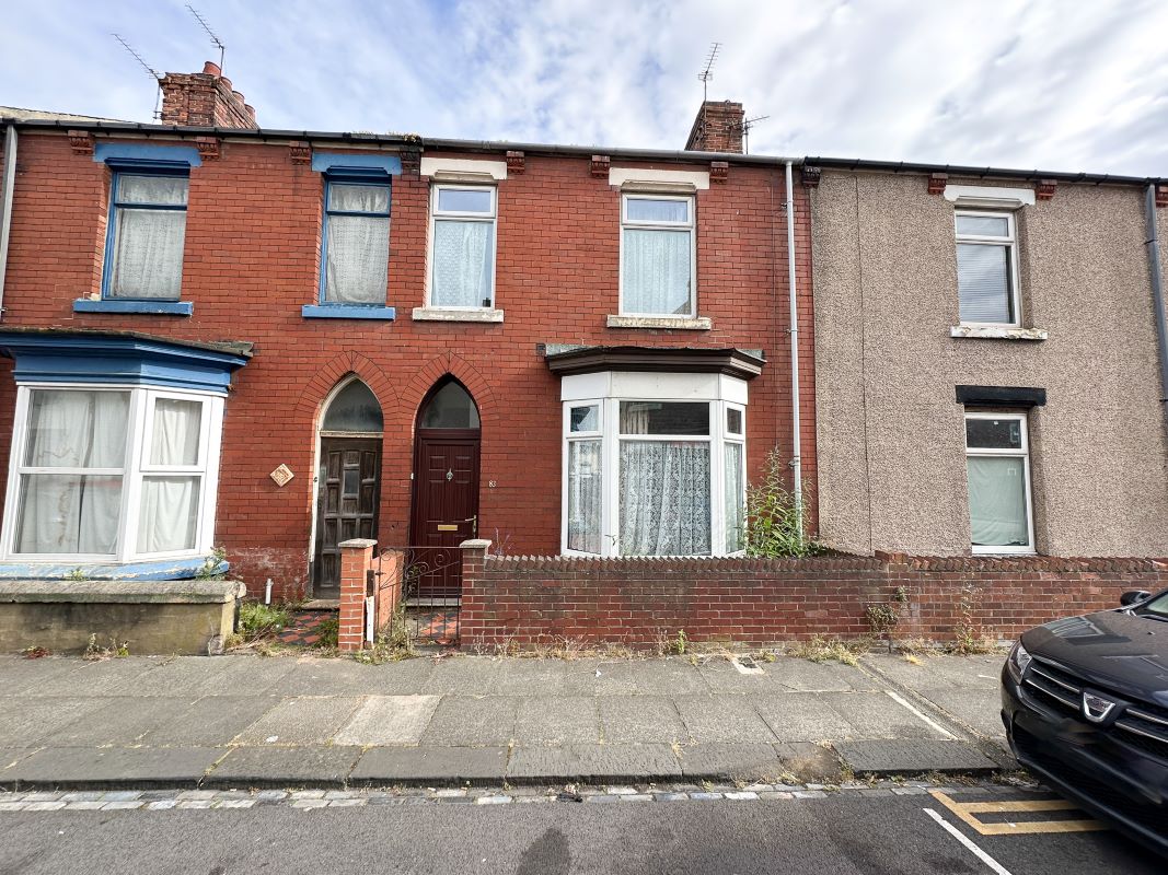 Property for Auction in Lincolnshire - 83 Lister Street, Hartlepool, Cleveland, TS26 9JW