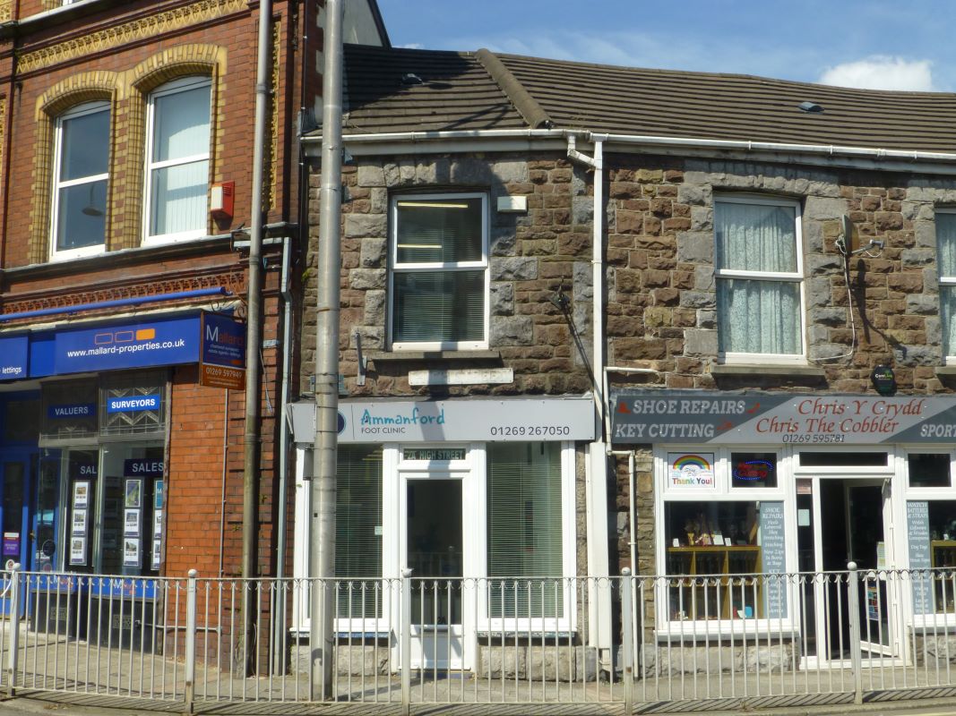 Property for Auction in Wales - 2A High Street, Ammanford, Dyfed, SA18 2LY