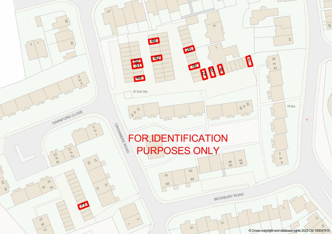 Property for Auction in Coventry & Warwickshire - Garages off Crowmere Road Walsgrave on Sowe, Coventry, West Midlands, CV2 2EA