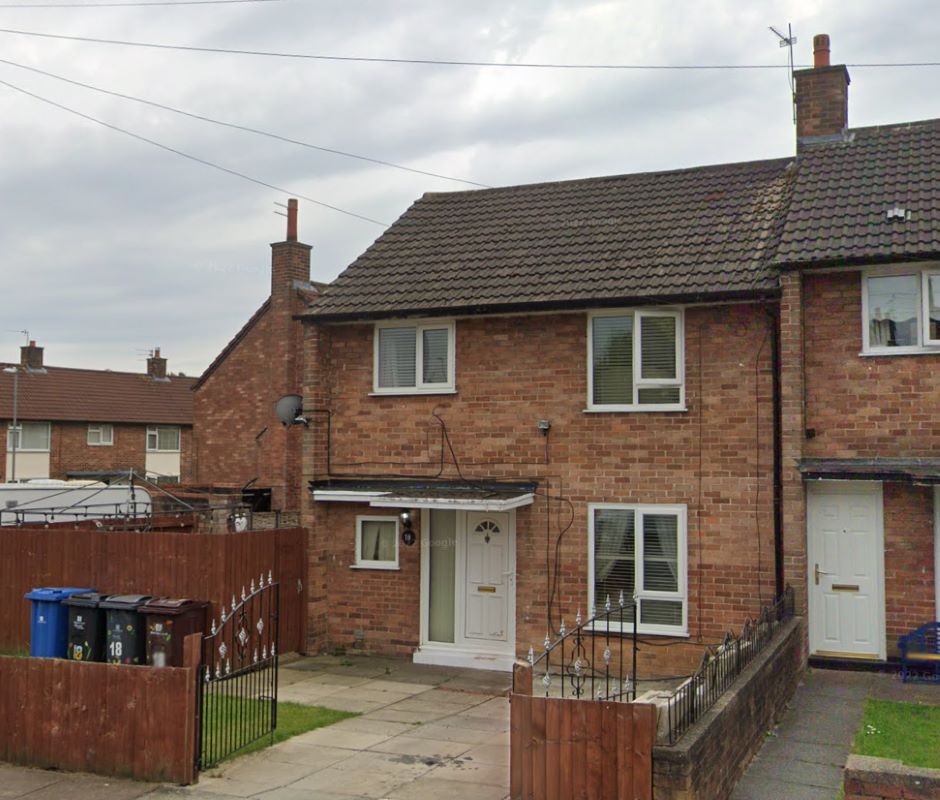 Property for Auction in North West - 18 Gloucester Road Huyton, Liverpool, Merseyside, L36 1XX