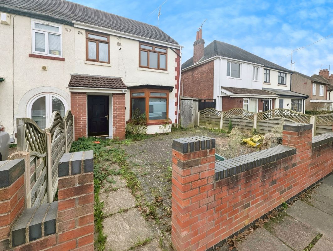 Property for Auction in Coventry & Warwickshire - 29 Poultney Road Coundon, Coventry, West Midlands, CV6 1JD