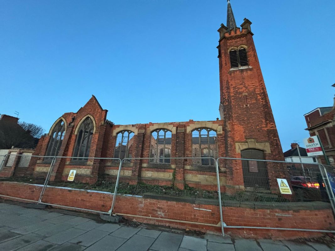 Property for Auction in Lincolnshire - Beaconthorpe Methodist Church 1 Tennyson Road, Cleethorpes, South Humberside, DN35 7LE